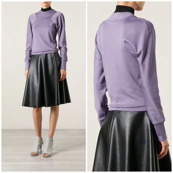 3.1 Phillip Lim Sweaters - 3.1 Phillip Lim Arc Line Sweater Size Small Mauve